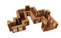 WarLock Tiles: Expansion Pack - 1 in. Town & Village Straight Walls