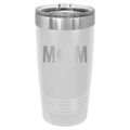 Mom Tennis 20 oz Tumbler | White