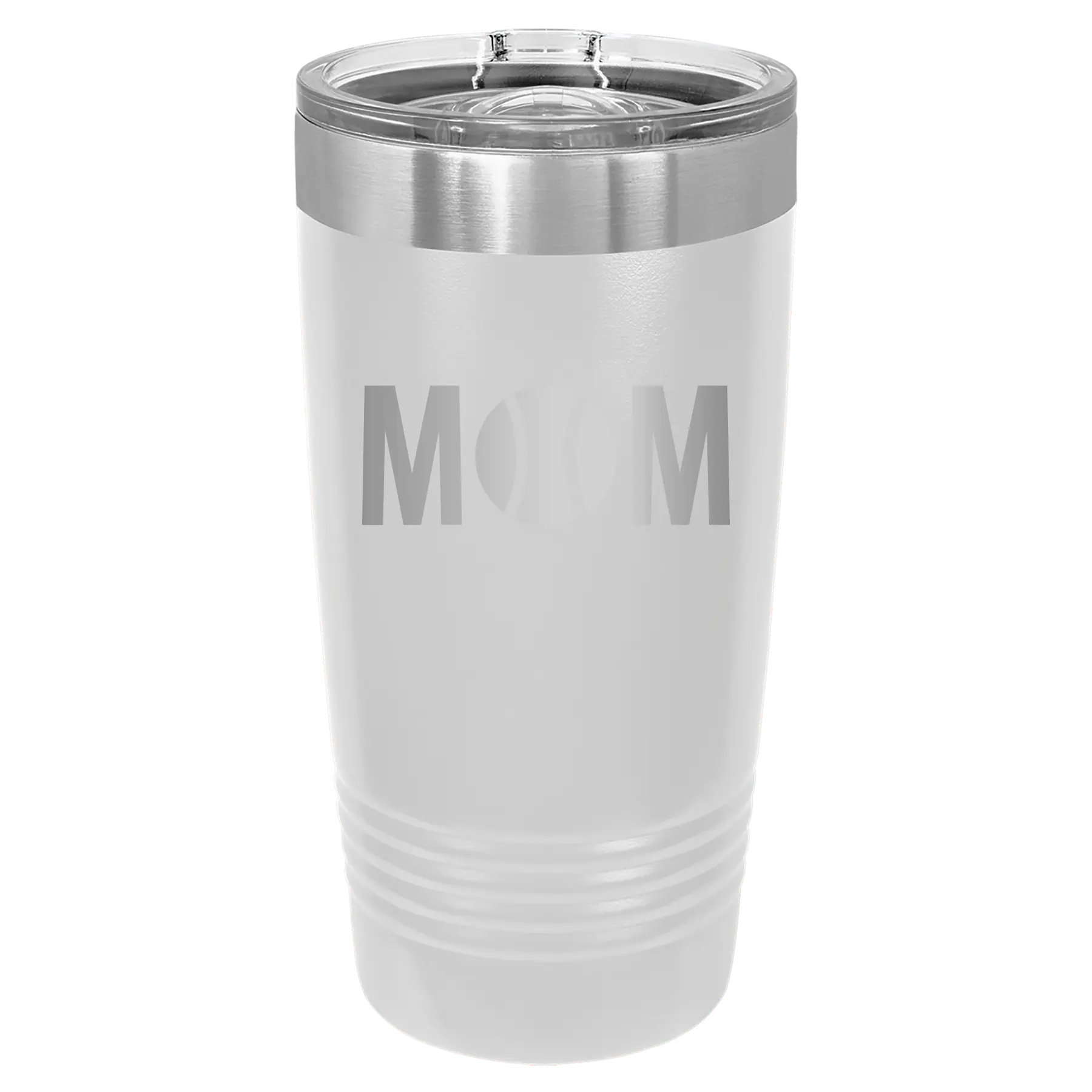 Mom Tennis 20 oz Tumbler | White
