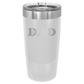 Tennis Dad 20 oz Tumbler | White
