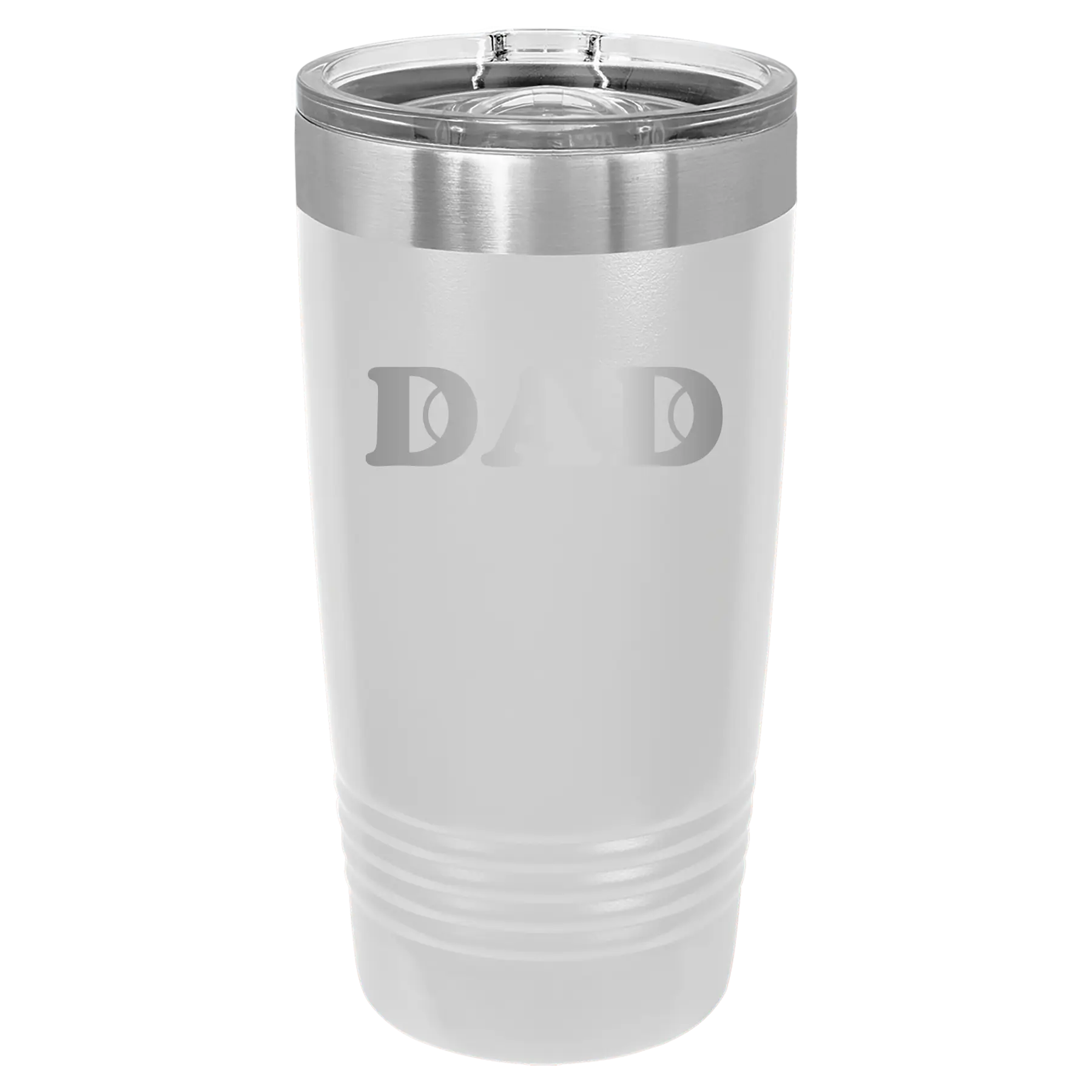 Tennis Dad 20 oz Tumbler | White