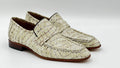 C Collection Crocodile Leather Loafer - Beige