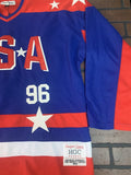 MIGHTY DUCKS (Conway) Headgear Classics Hockey Red Jersey ~Never Worn~ L XL