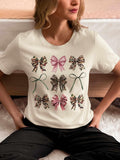 Camo Bows Preppy Graphic Tee