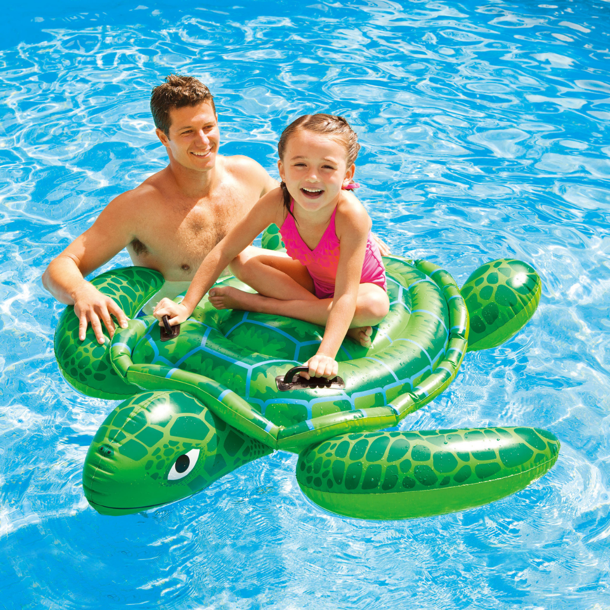 Lil Sea Turtle Ride-On – 59" x 50"