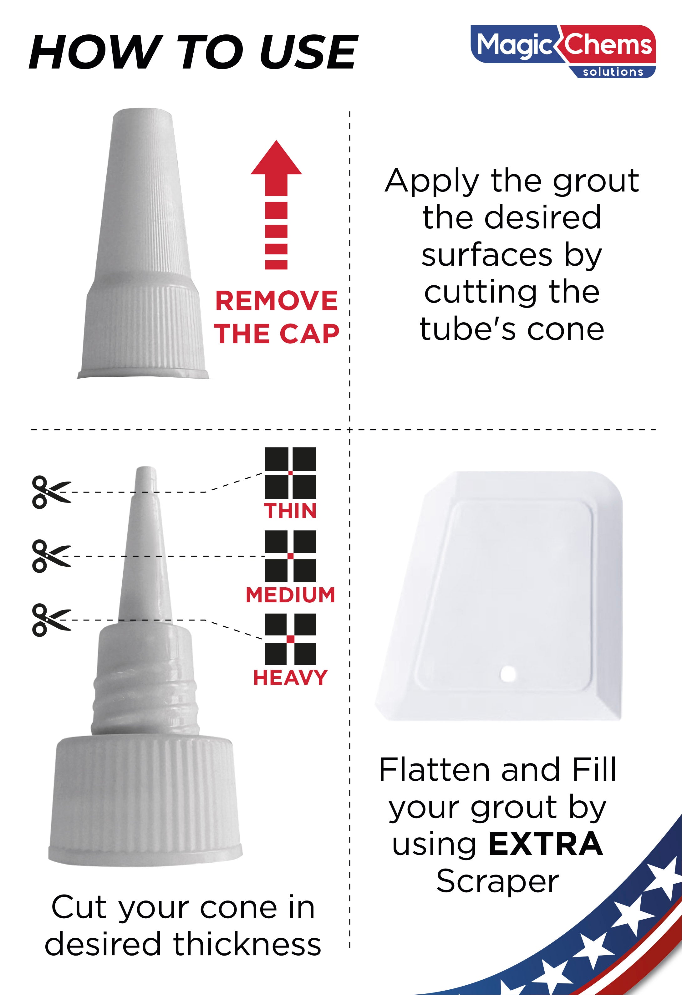 Tile Grout Repair, Grey 8.8 oz/250gr. Fast Drying Grout Repair Kit