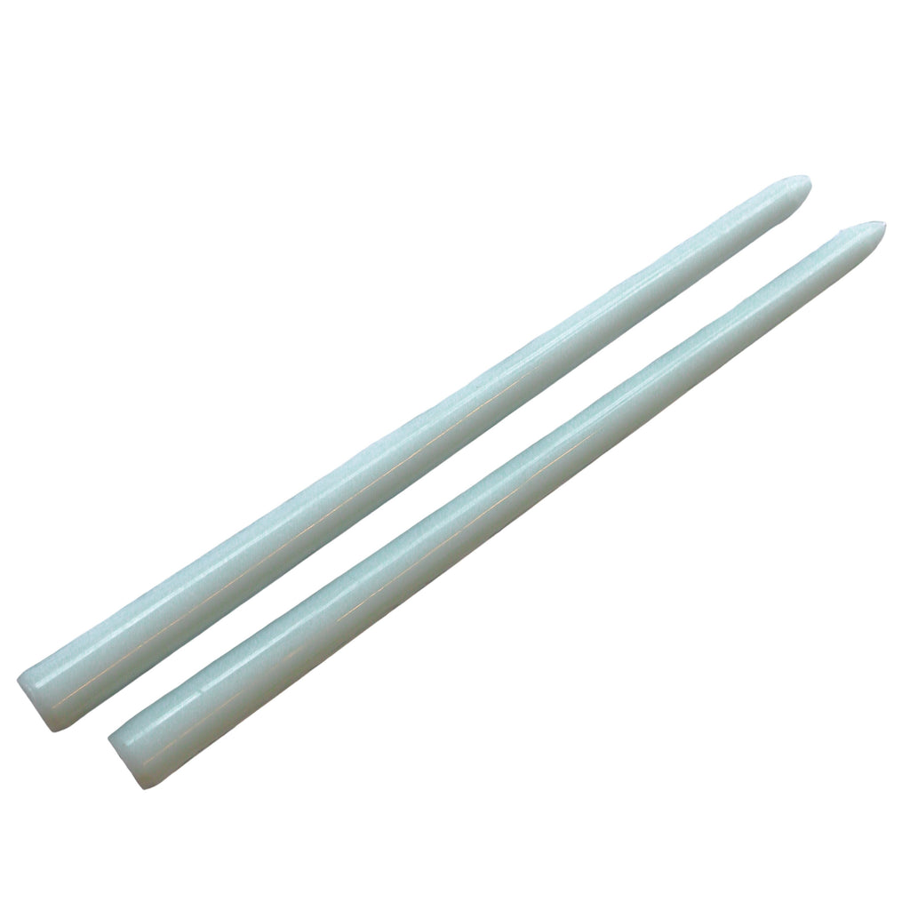 Extra Tall Baby Blue Cloud Taper Candle, 1 Case of 48 Packs (4 Candles per Pack)
