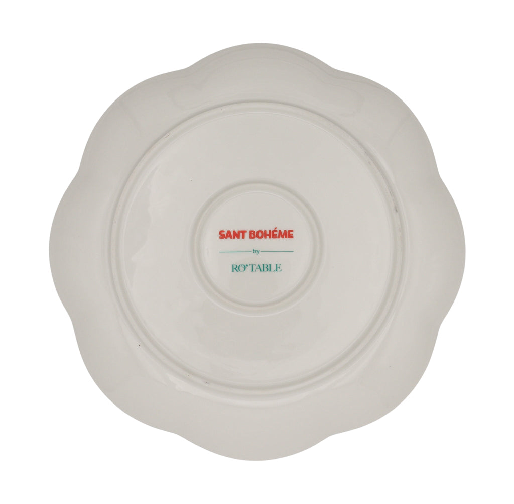 Balearic Blu Dinner Plate - Set of 4 (+1 Bonus Plate)