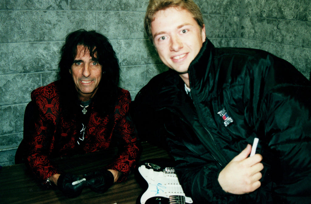 Alice Cooper Signed Autographed 1/1 Custom Photo Graphics Guitar ACOA