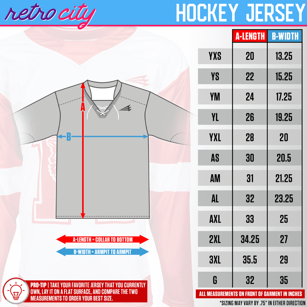 Rust-eze Radiator Springs Lace-up Hockey Jersey