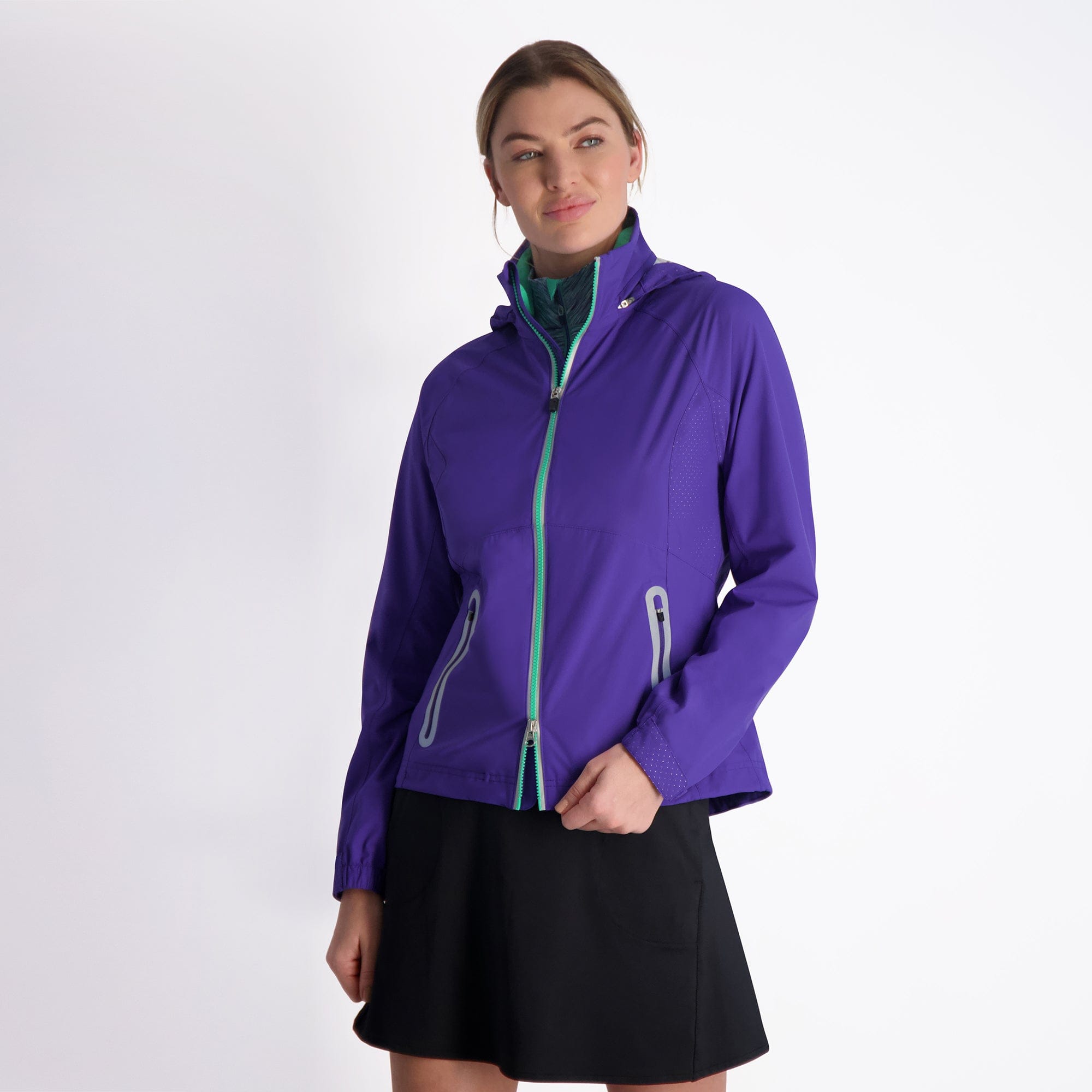 Olivia Waterproof Hooded Jacket