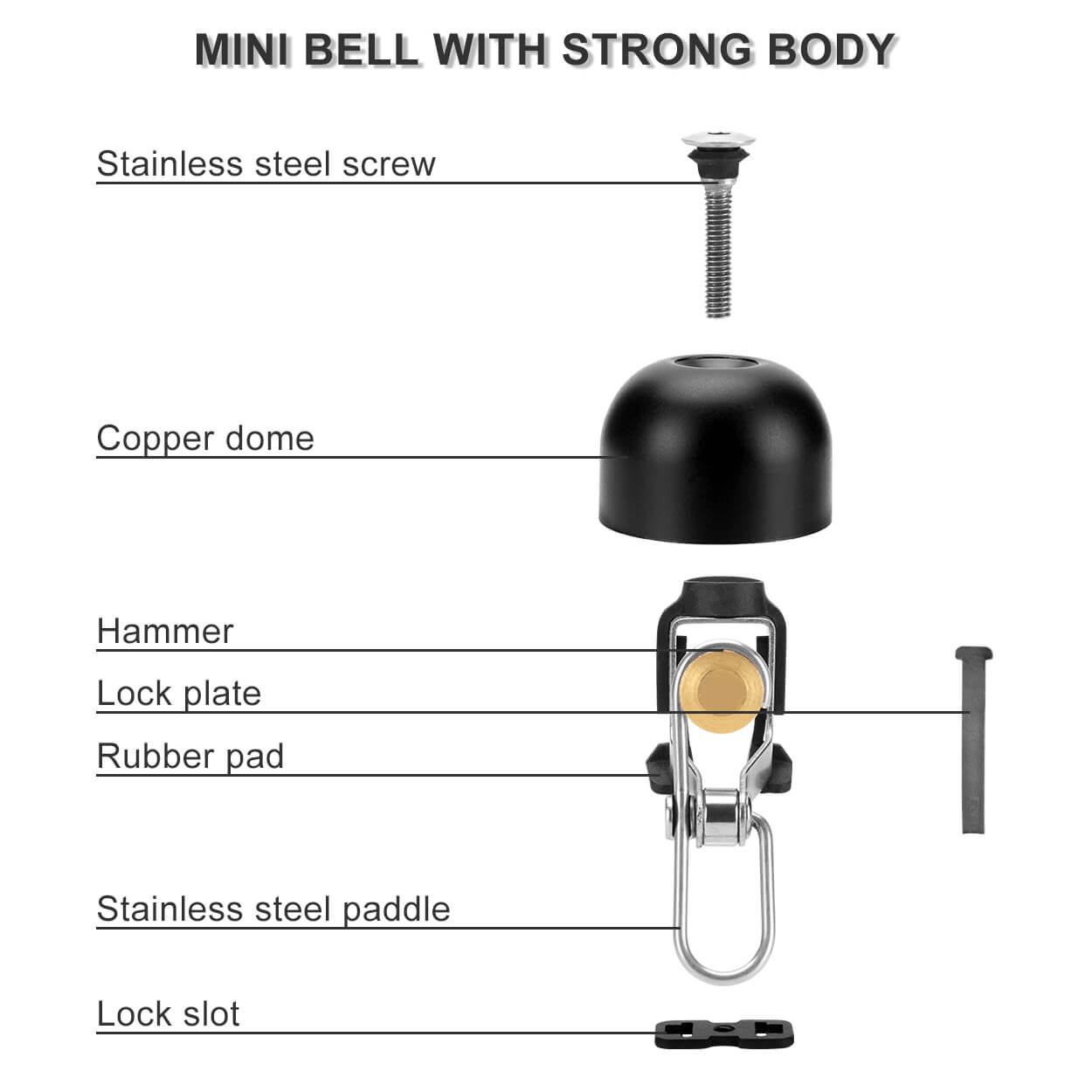 Classic Bike Bell Loud Bicycle Bell
