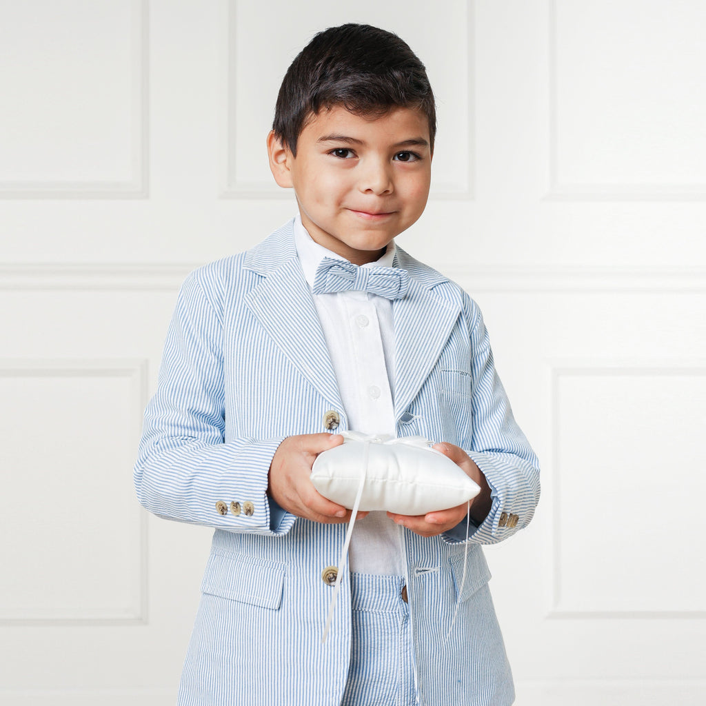 Organic Seersucker Suit Jacket