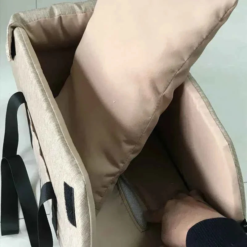 Dog Car Seat Bed & Portable Carrier for Small Pets