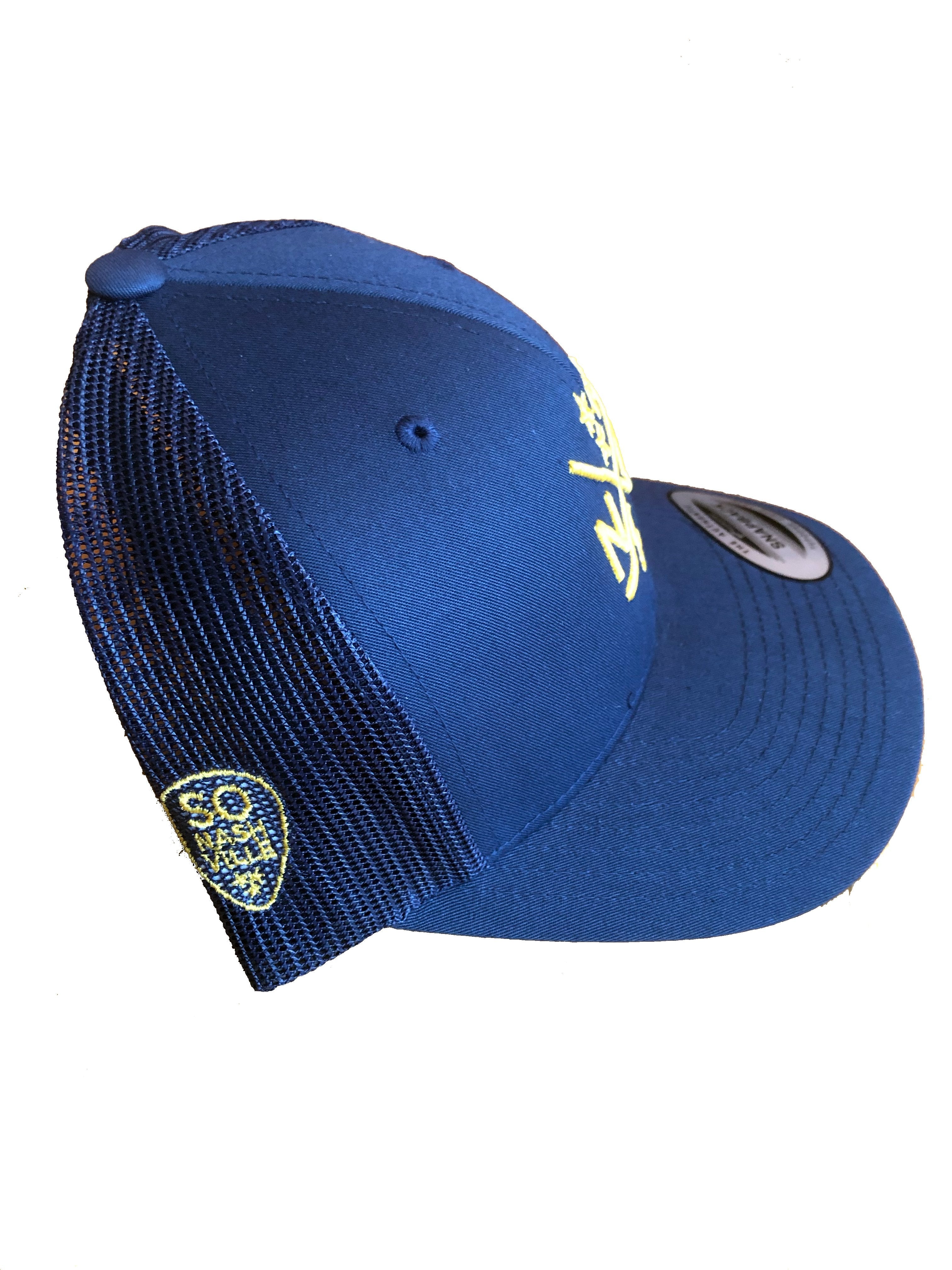 NSH X Hockey Sticks Hat Snapback (Navy/Navy)