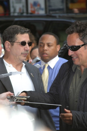 Bruce Springsteen Signed Autographed Cool Rock Star Photo Graphics Fender Guitar