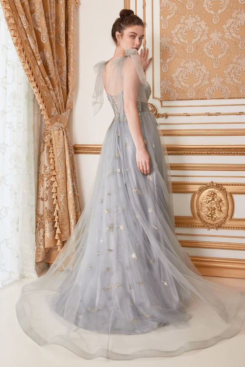 Andrea & Leo A0824 Star of My Eye Embellished Long Dress