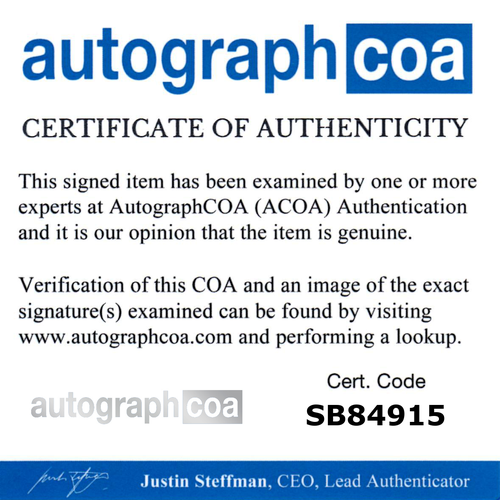U2 Bono Signed Fender War Album Lp CD 1/1 Custom Graphics Photo Guitar ACOA