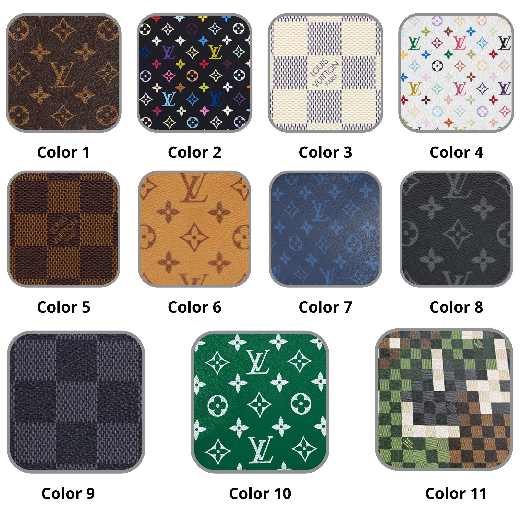 Recycled Louis Vuitton Watch band AW-LV02