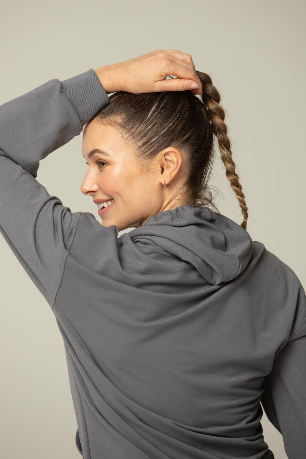 Luna Relaxed Fit Hoodie for Women – Soft Cotton Blend Athleisure Sweatshirt with Kangaroo Pocket