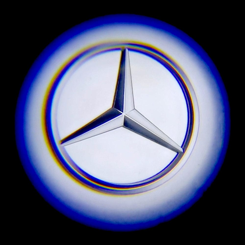 Mercedes-Benz C-Class AMG C63/C63 S Sedan 4 Doors 4th Gen W205 Premium Door Puddle Lights Various Designs 2015-2021