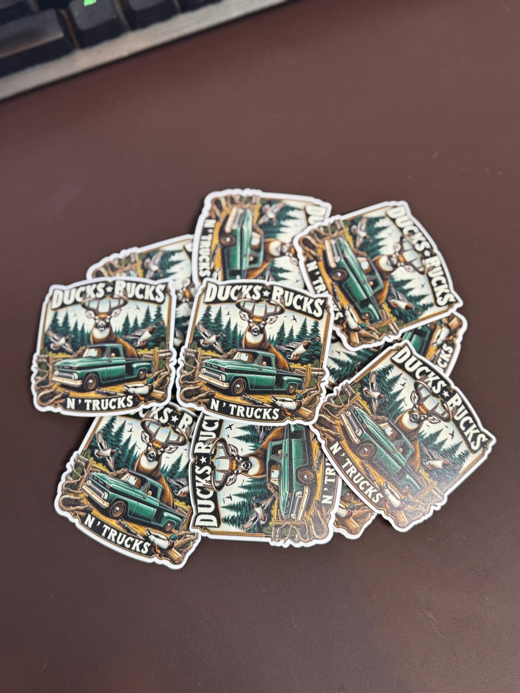 Ducks Bucks N Trucks UV Printed Patches