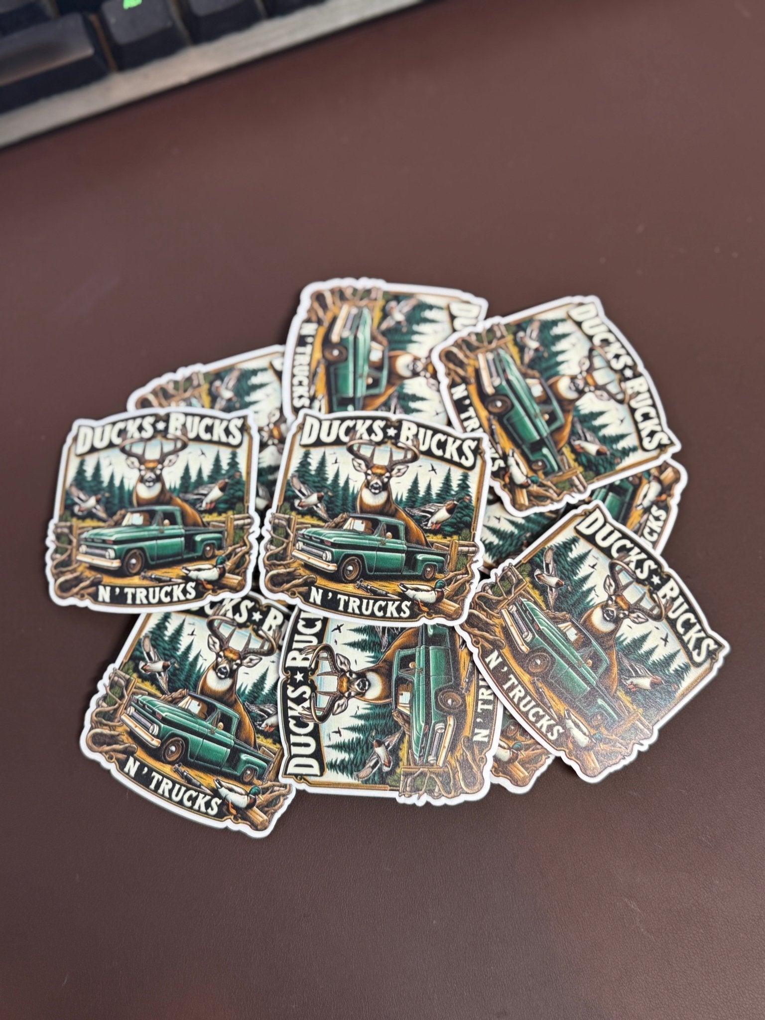 Ducks Bucks N Trucks UV Printed Patches