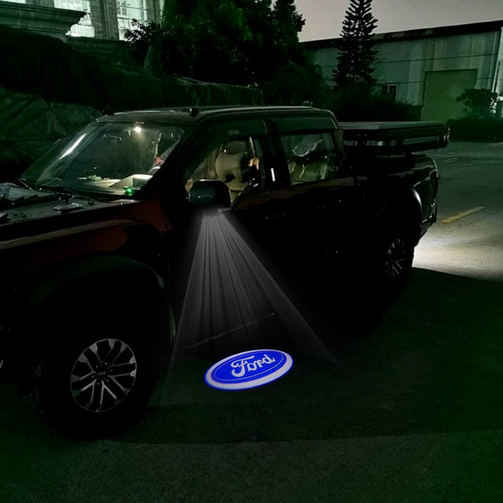 Premium LED Side Wing Mirror Projector Puddle Approach Lights for Ford F450 - 2017-2026