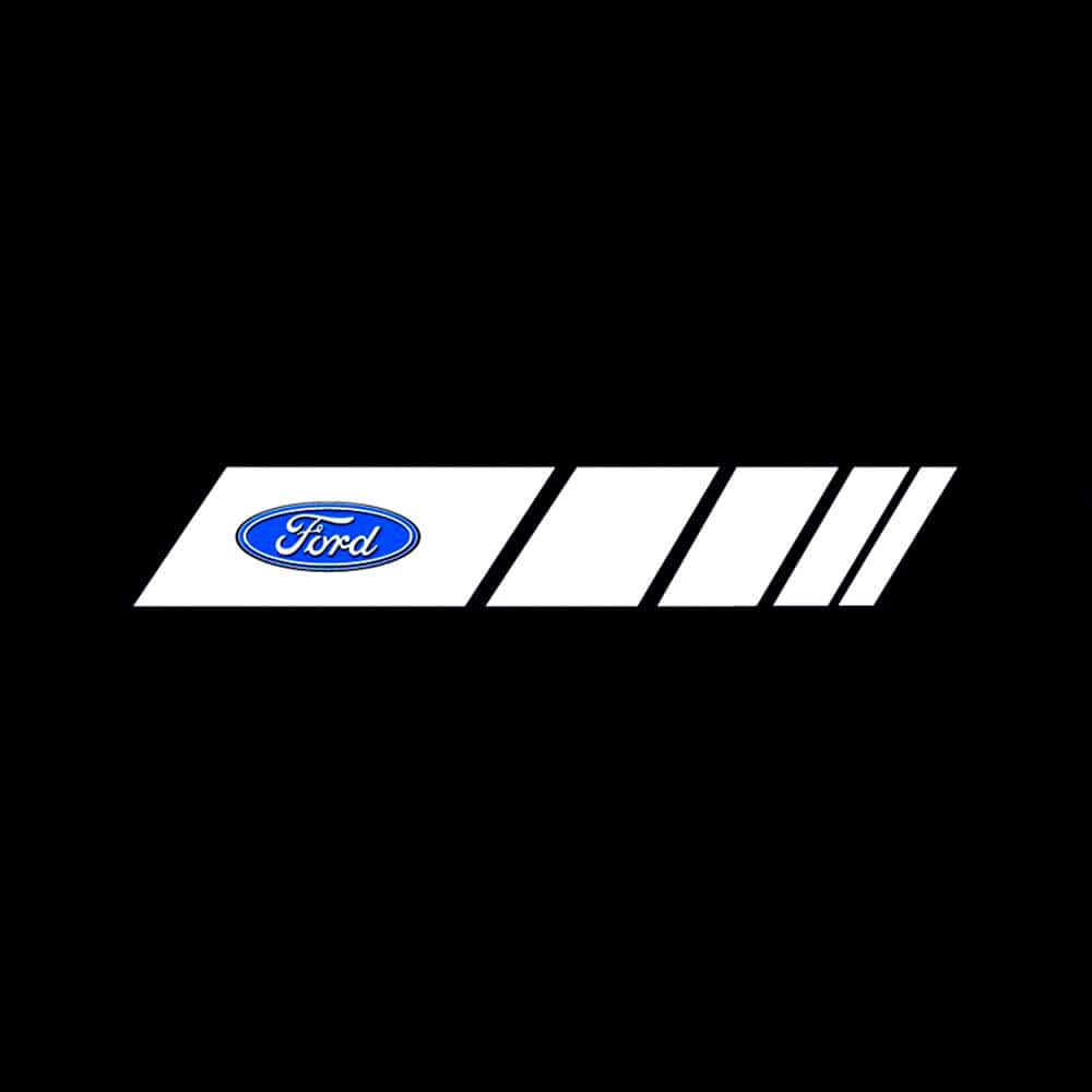 Premium LED Side Wing Mirror Projector Puddle Approach Lights for Ford F450 - 2017-2026