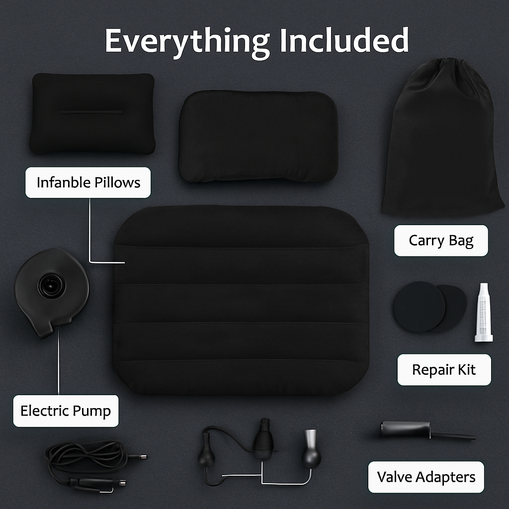 Car Air Mattress Bed for Travel and Camping