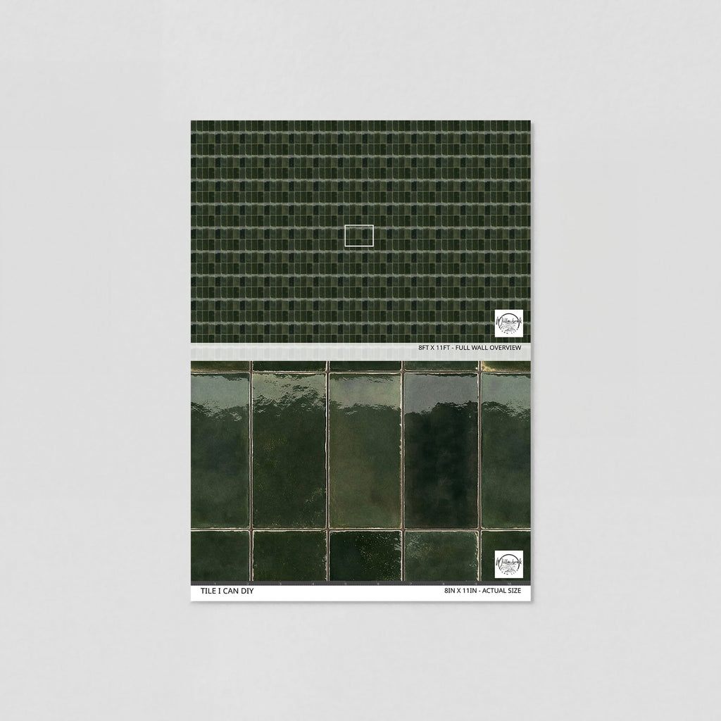 Tile I can DIY Wallpaper