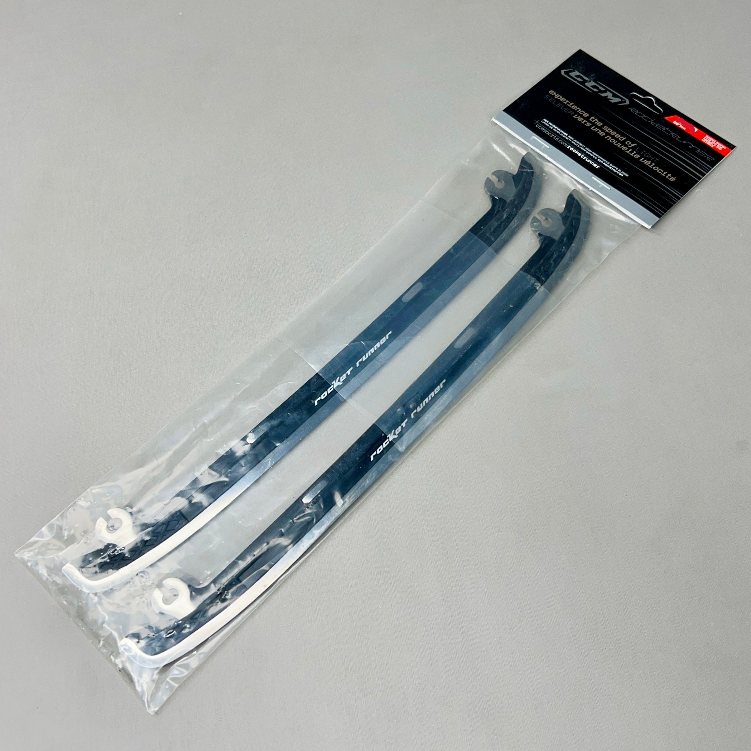 CCM RocketRunner Ice Skate 1 PAIR Stainless Steel Replacement Blades 10.5-11 295mm (New)