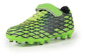 Kids Soccer Cleats Outdoor Firm Ground Athletic Shoes 11 Little Kid Green - # BOAA71110003