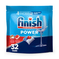 FINISH® Finish Power Dishwasher Detergent, Premium Dishwashing Tablets, 32 ct