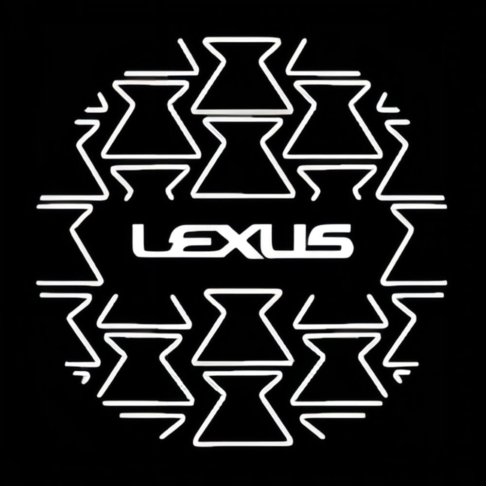 Lexus RX 5th Gen Premium Door Puddle Lights Various Designs 2023-2025
