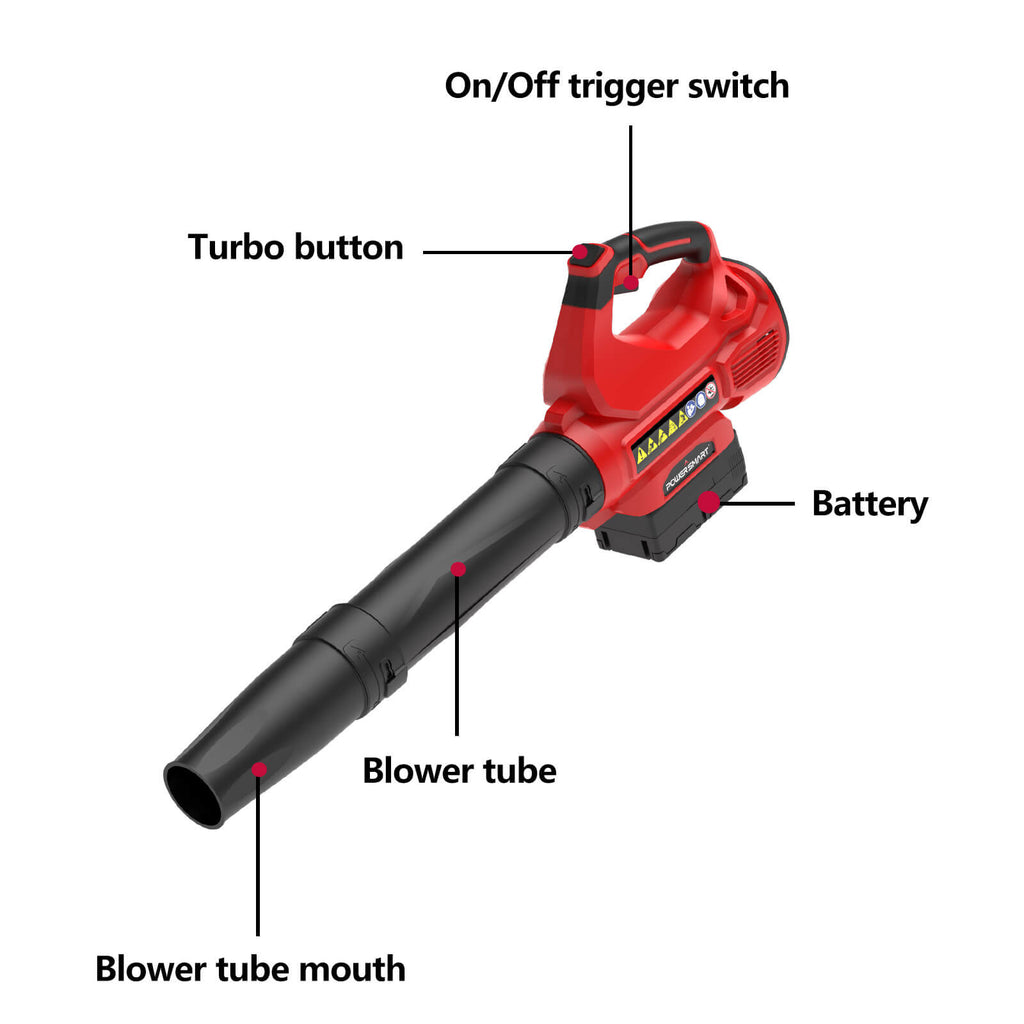 40V 17'' Cordless Lawn Mower & 40V Leaf Blower Combo Kit MB2480C