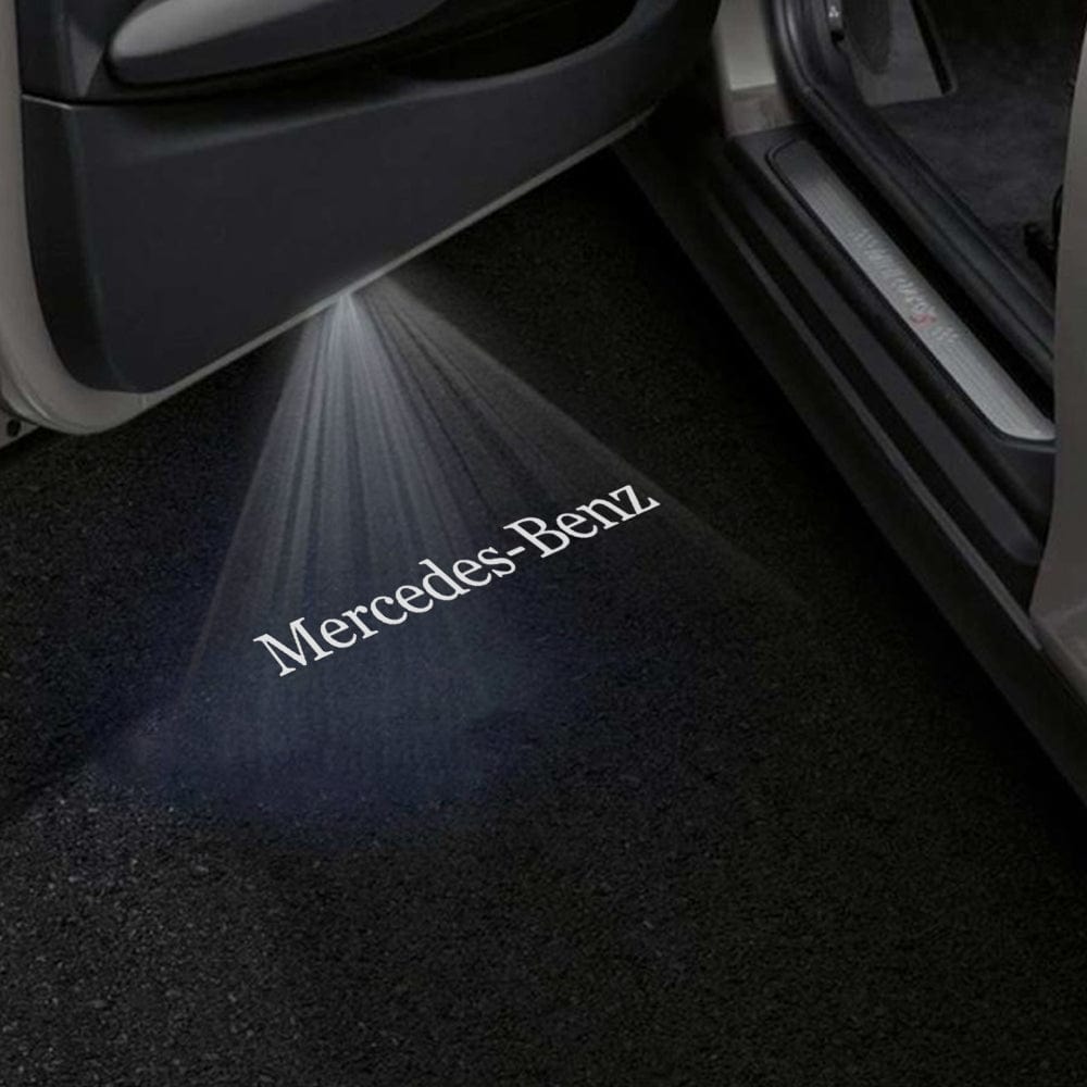 Mercedes-Benz C-Class C204 3rd Gen Coupe 2 Doors Premium Door Puddle Lights Various Designs 2012-2015
