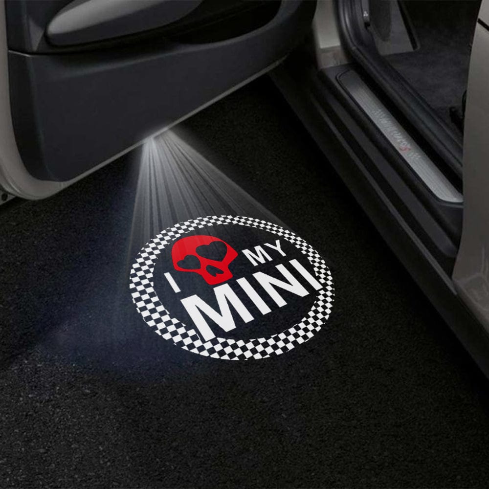 Mini Cooper 4th Gen Premium Door Puddle Lights Various Designs 2025-2026