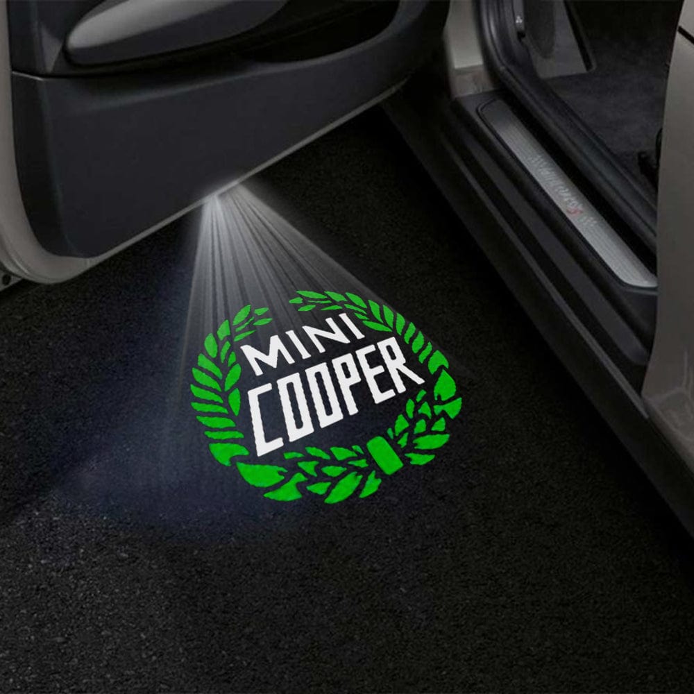 Mini Cooper 4th Gen Premium Door Puddle Lights Various Designs 2025-2026
