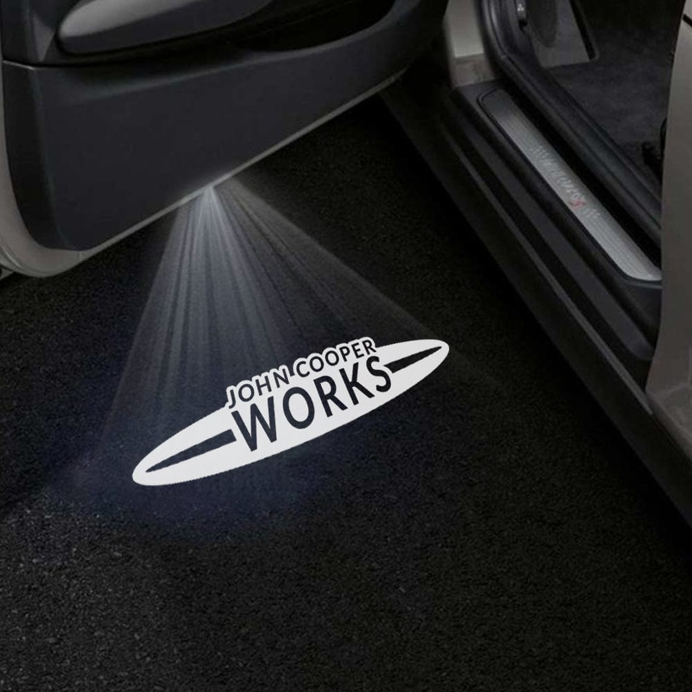 Mini Hatch 4th Gen Premium Door Puddle Lights Various Designs 2025-2026