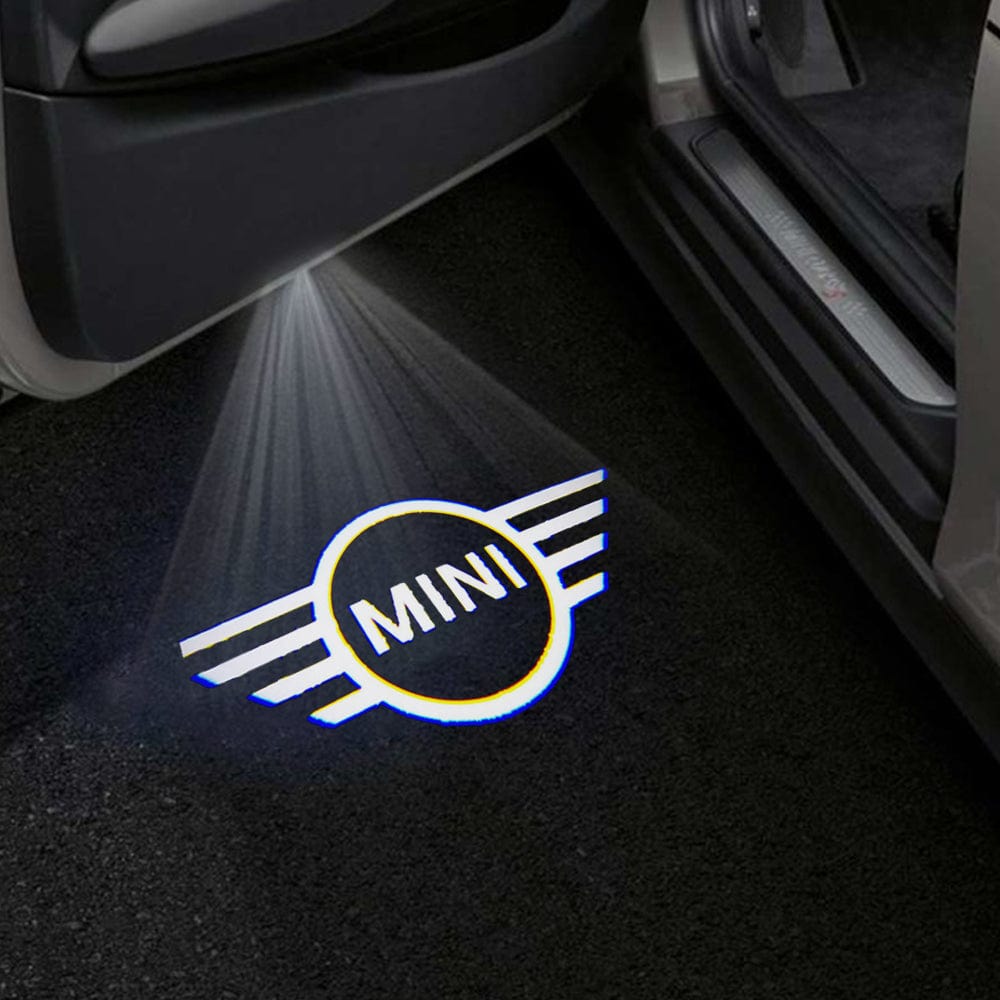 Mini Hatch 4th Gen Premium Door Puddle Lights Various Designs 2025-2026