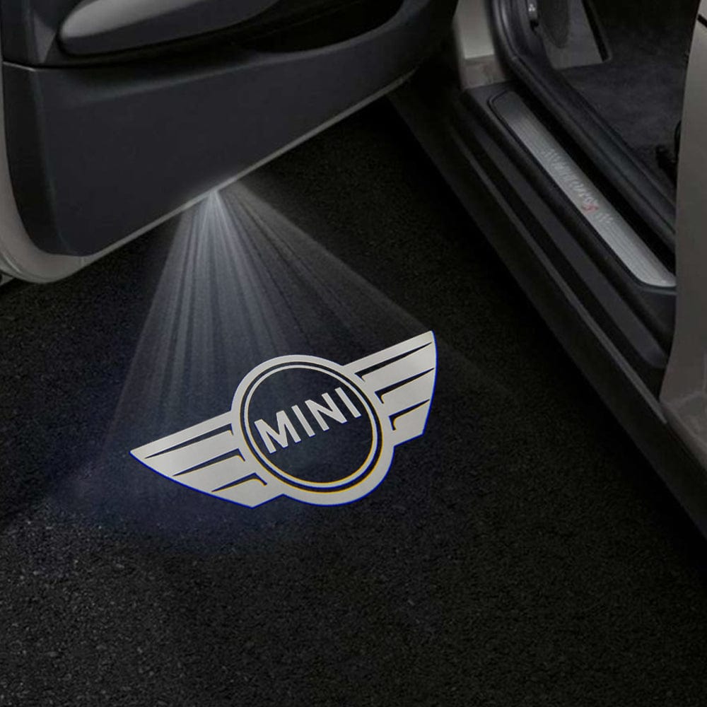 Mini Hatch 4th Gen Premium Door Puddle Lights Various Designs 2025-2026