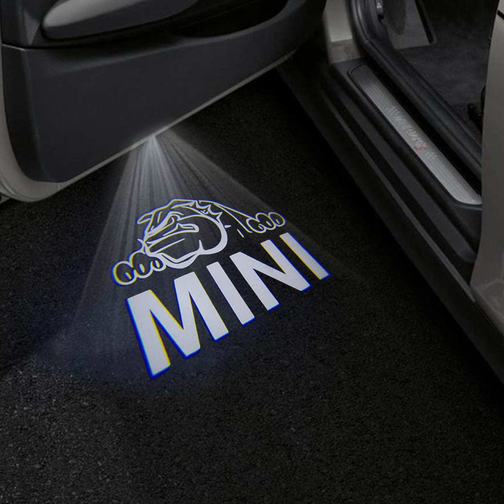 Mini Hatch 4th Gen Premium Door Puddle Lights Various Designs 2025-2026