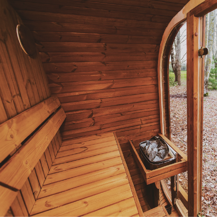 Mande Sauna MW12 ThermoWood for Your Perfect Backyard Retreat