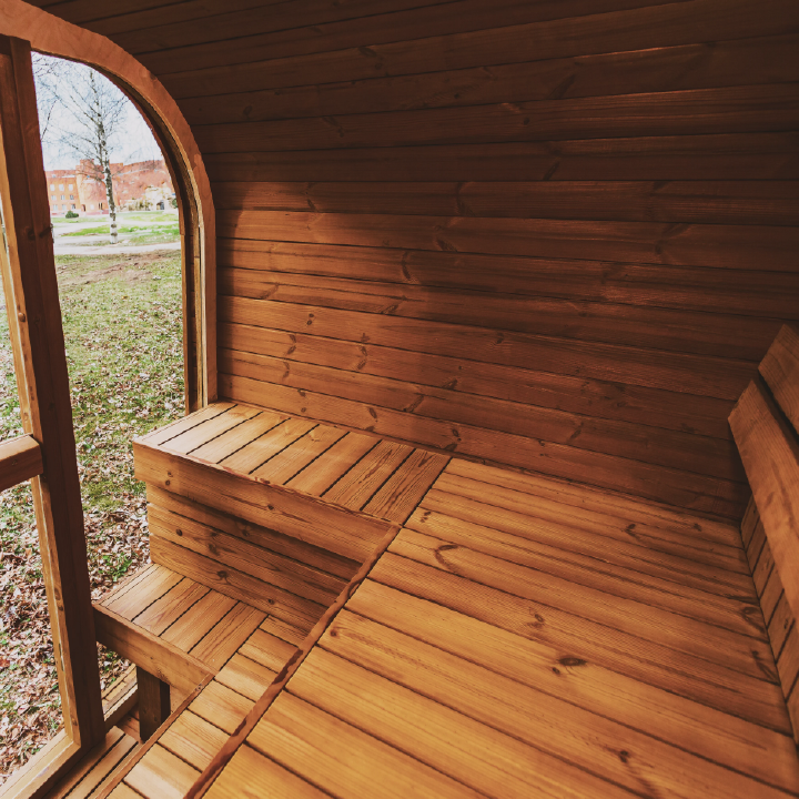 Mande Sauna MW12 ThermoWood for Your Perfect Backyard Retreat