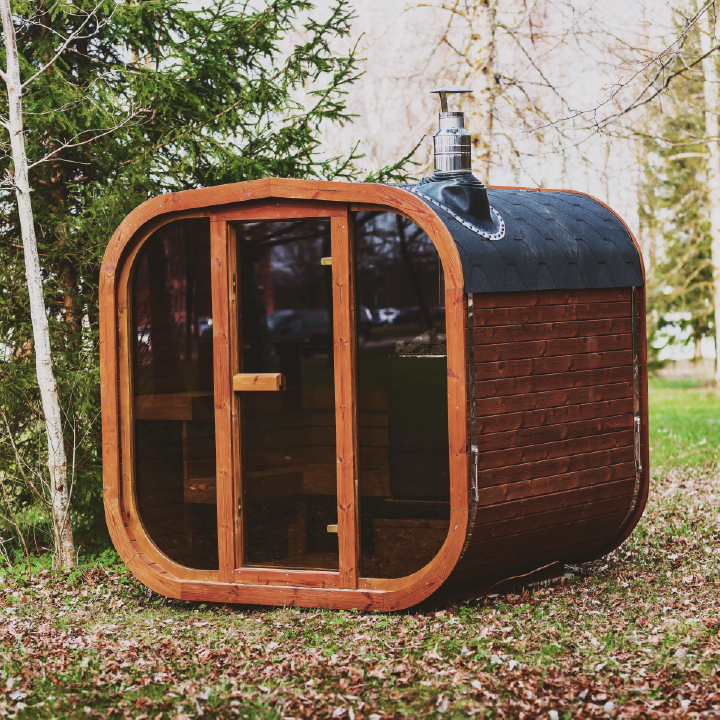 Mande Sauna MW12 ThermoWood for Your Perfect Backyard Retreat