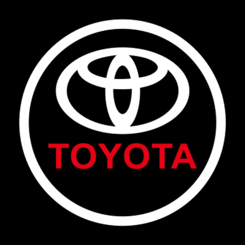 Toyota RAV4 Door Stick On Puddle Lights Various Designs - For Models Without OEM Lighting 2000-2005